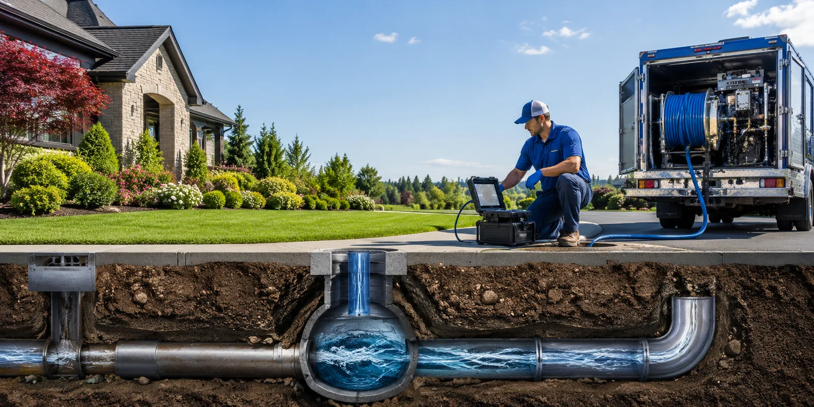 Drainage restoration information for Vinton, CA